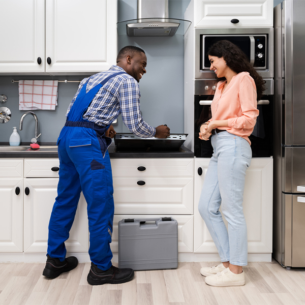 what kind of warranty do you offer on your cooktop repair services in Centerville